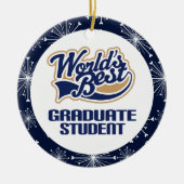 Afstuderen studentenkornament keramisch ornament (Voorkant)