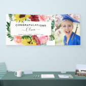 afstuderen Sunflower High School College 2023 Spandoek (Beurs)