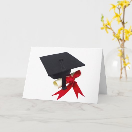 AFSTUDEREN SWEET SUCCES KAART (Gele Bloem)