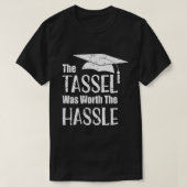 Afstuderen T Shirt Tassel was de ergste Afstudeerd (Design voorkant)