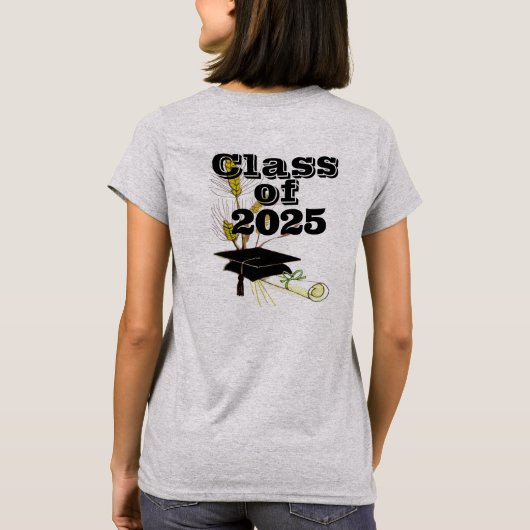 Afstuderen T-shirts en geschenken (Achterkant)