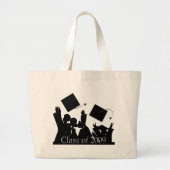 Afstuderen T-shirts en geschenken Grote Tote Bag (Voorkant)