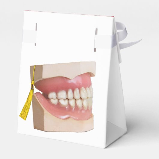 Afstuderen tandheelkunde bedankdoosjes (Achterkant)