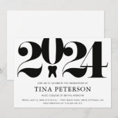 Afstuderen tandheelkunde kaart (Voorkant / Achterkant)