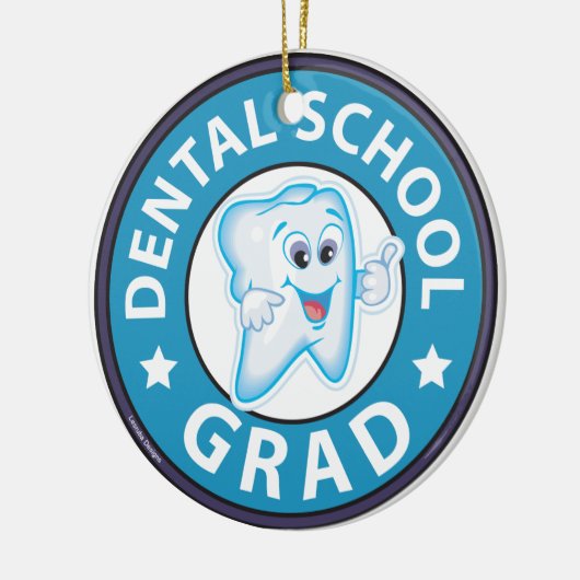 Afstuderen tandheelkunde keramisch ornament (Links)