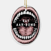 Afstuderen tandheelkunde keramisch ornament (Rechts)