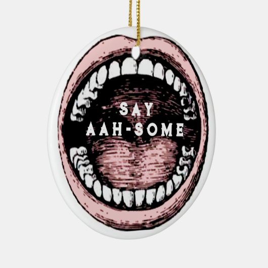 Afstuderen tandheelkunde keramisch ornament (Rechts)