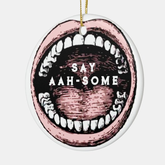 Afstuderen tandheelkunde keramisch ornament (Links)