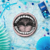 Afstuderen tandheelkunde papieren bordje (Feest)