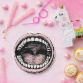 Afstuderen tandheelkunde papieren bordje (Feest)