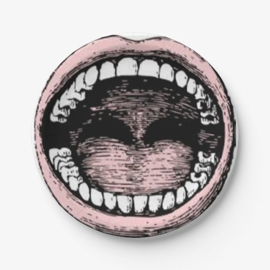 Afstuderen tandheelkunde papieren bordje (Voorkant)