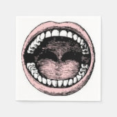 Afstuderen tandheelkunde servet (Voorkant)