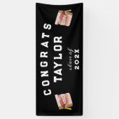 Afstuderen tandheelkunde spandoek (Verticaal)