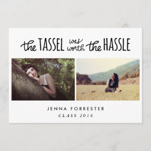 Afstuderen Tassel was de beste twee foto's Kaart