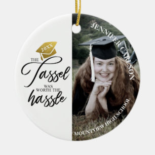 Afstuderen Tassel was de moeite waard Foto Keramisch Ornament