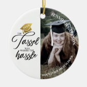 Afstuderen Tassel was de moeite waard Keramisch Ornament (Voorkant)