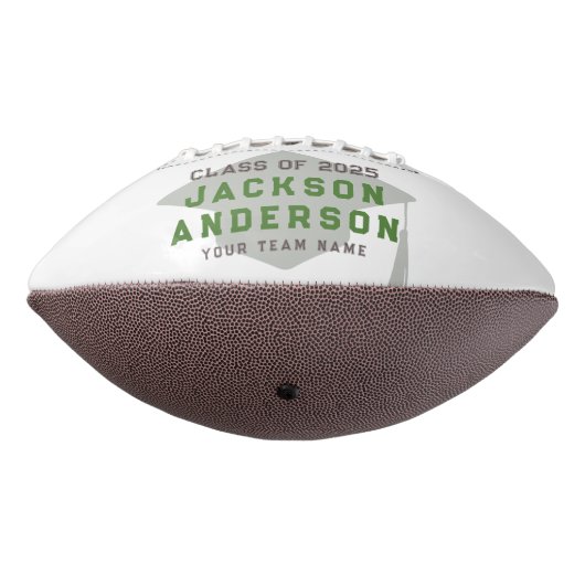 Afstuderen Team Naam  Foto Keepsake American Football (Gedraaid 270)