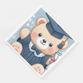 afstuderen Teddy Bear Delight Servet (Hoek)