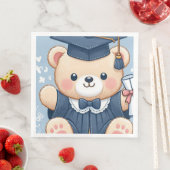 afstuderen Teddy Bear Delight Servet (Insitu)