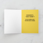 Afstuderen Teen Boy Kaart (Binnen)