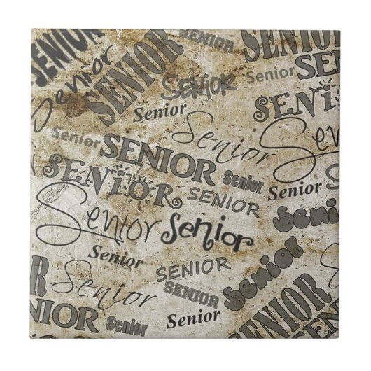 afstuderen tegeltje (Voorkant)