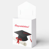 Afstuderen - Tent Favor Box Bedankdoosjes (Geopend)