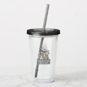 Afstuderen Thema Gepersonaliseerde Acryl Tumbler Acryl Drinkbeker (Achterkant)