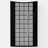 Afstuderen Thema met 40 Foto - Kan Kleur bewerken Spandoek (Verticaal)