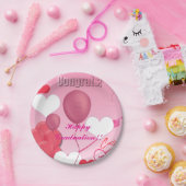 Afstuderen Thema Papieren Bordje (Feest)