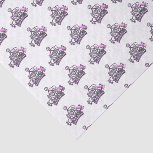 Afstuderen "Tiara met Tassel" prinses Tissuepapier (Detail)