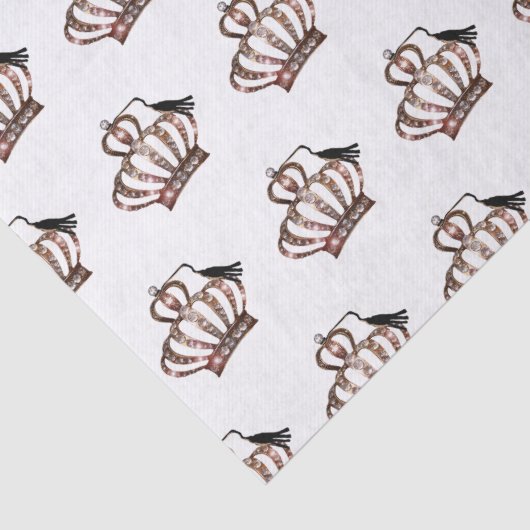 Afstuderen "Tiara" Tissuepapier (Detail)