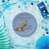 Afstuderen Toekomstige Vastgestelde Hawk Foto Afst Papieren Bordje (Feest)