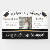 Afstuderen Toekomstplannen Party Banner (Horizontaal)