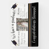 Afstuderen Toekomstplannen Party Banner (Verticaal)