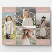 Afstuderen Toen & Nu Afstudeerder Fotocollage Keep Fotoplaat (Voorkant)