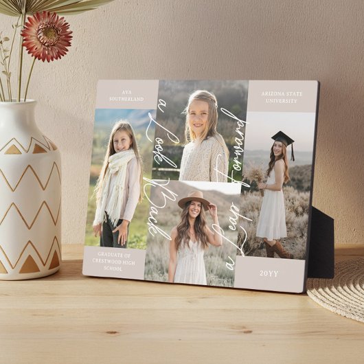 Afstuderen Toen & Nu Afstudeerder Fotocollage Keep Fotoplaat