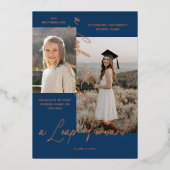 Afstuderen Toen & Nu Fotocollage Aankondiging (Voorkant)