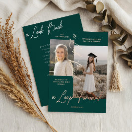 Afstuderen Toen & Nu Fotocollage Aankondiging