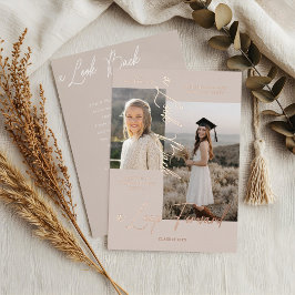 Afstuderen Toen & Nu Fotocollage Aankondiging