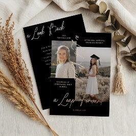 Afstuderen Toen & Nu Fotocollage Aankondiging