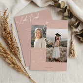 Afstuderen Toen & Nu Fotocollage Aankondiging