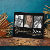 Afstuderen Trio Photo Collage Keepslag Fotoplaat (Zijkant)