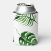 Afstuderen Tropisch palmlef Blikjeskoeler (Blikje Achterkant)