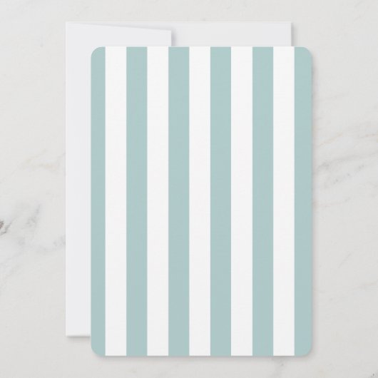 Afstuderen Tropische Pool Summer Items Kaart (Achterkant)