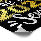 Afstuderen Trotse Lil Broer van een senior Shir ui Poster (Hoek)