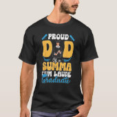 Afstuderen trotse vader van een summa cum laude Af T-shirt (Voorkant)