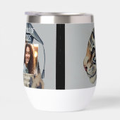 Afstuderen Twee Foto Drinkware (Rechts)