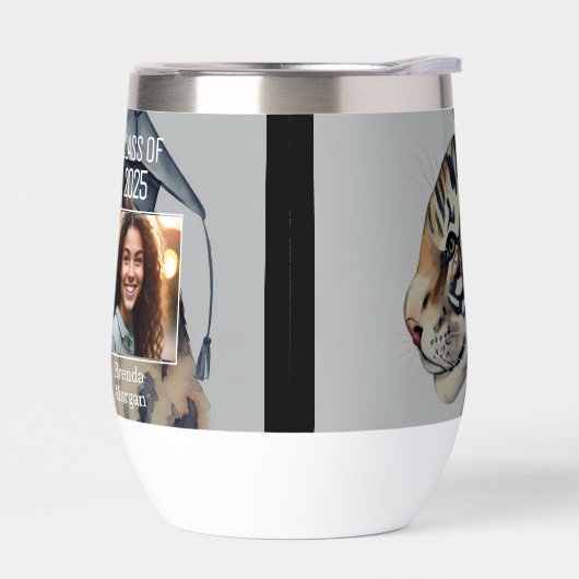 Afstuderen Twee Foto Drinkware (Links)