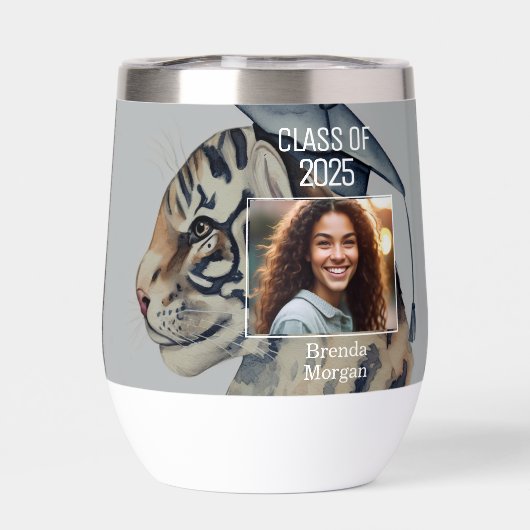 Afstuderen Twee Foto Drinkware (Achterkant)