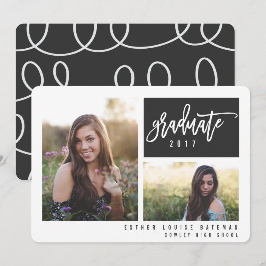 AFSTUDEREN TWINE FOTO-MET WERKFOTOGRAFIE AANKONDIGING (Voorkant / Achterkant)